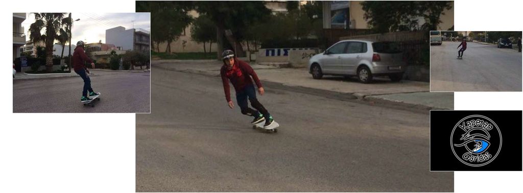Carving the surfskate